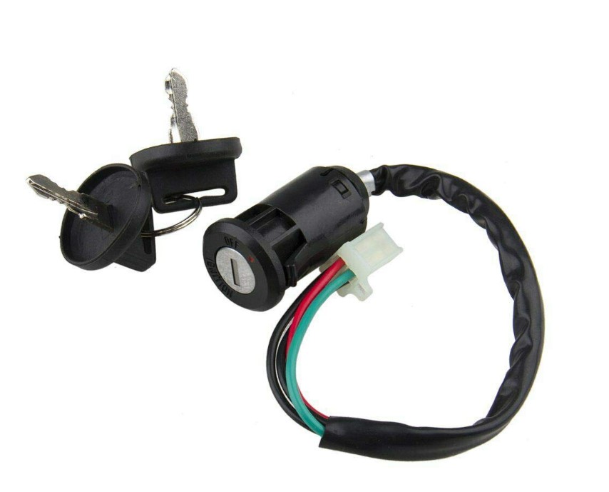 4 Pin 4 провода ключ зажигания из водонепроницаемого материала для 50cc 70cc 90cc 110cc 125cc 150cc 200cc 250cc SUNL Байк Электрический скутер