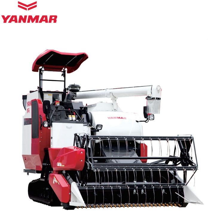 Заводская цена, сельскохозяйственная техника YANMA AW85G, мини зерноуборочный комбайн