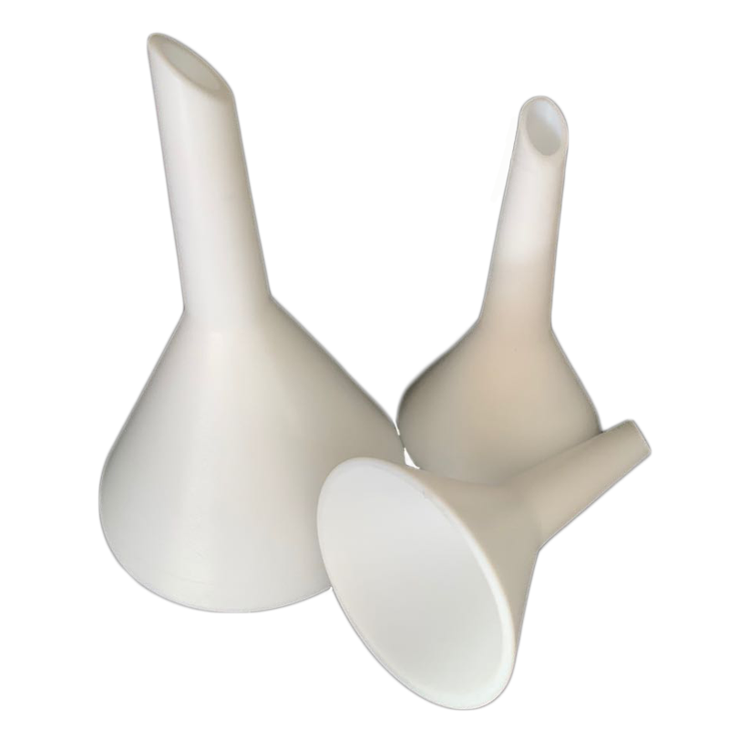 Manufacturer Chemistry Equipment White Laboratory Ptfe Funnel