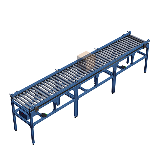 Chiao motorized roller type conveyor