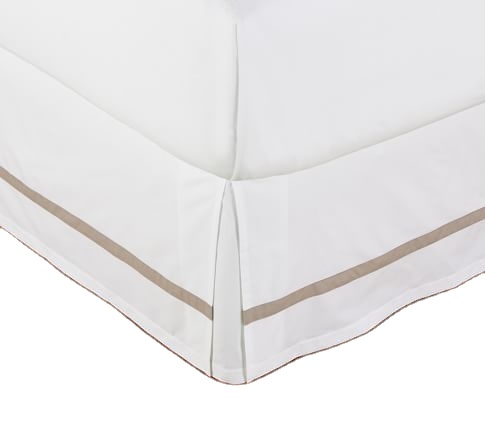 Hot Sale Solid Color Fitted Sheet 100% Brushed Microfiber Bed Skirt