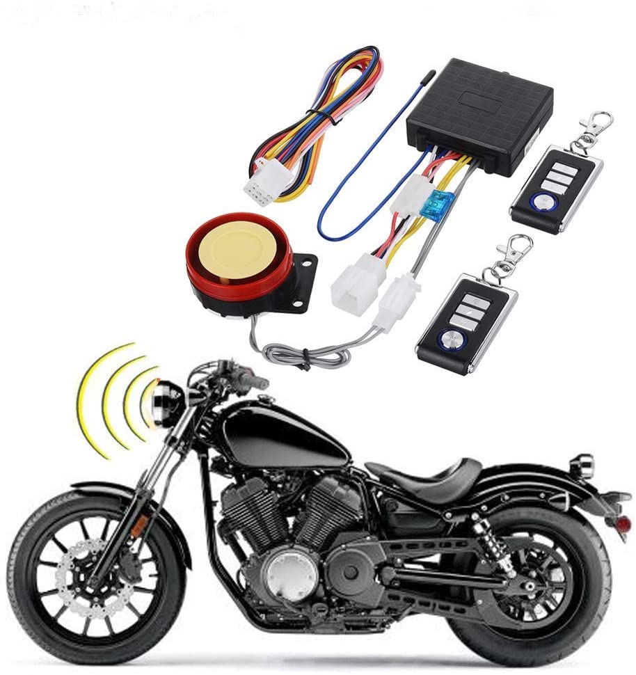 Mosaike-Remote Control Alarm для Motorcycle, Motorcycle Security System, Theft Protection, Moto Scooter Alarm