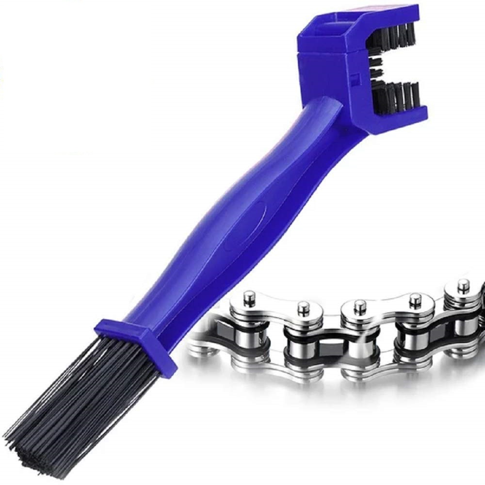 ESD Motorcycle and Bike Chain Cleaning Brush 2 Colors Cheap Bike Tools Nylon Plastic Bicycle Chain Cleaner for easy carry