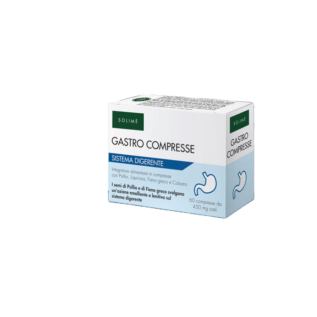 gastric food supplement Gastrocompresse SOLIME 60 tablets 450 mg each