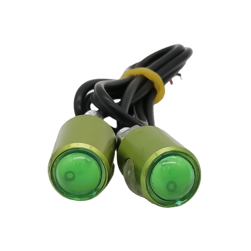 UNJOYLIOD 12V Eagle Eye Light mirror light 6W motorcycle led amber white green red