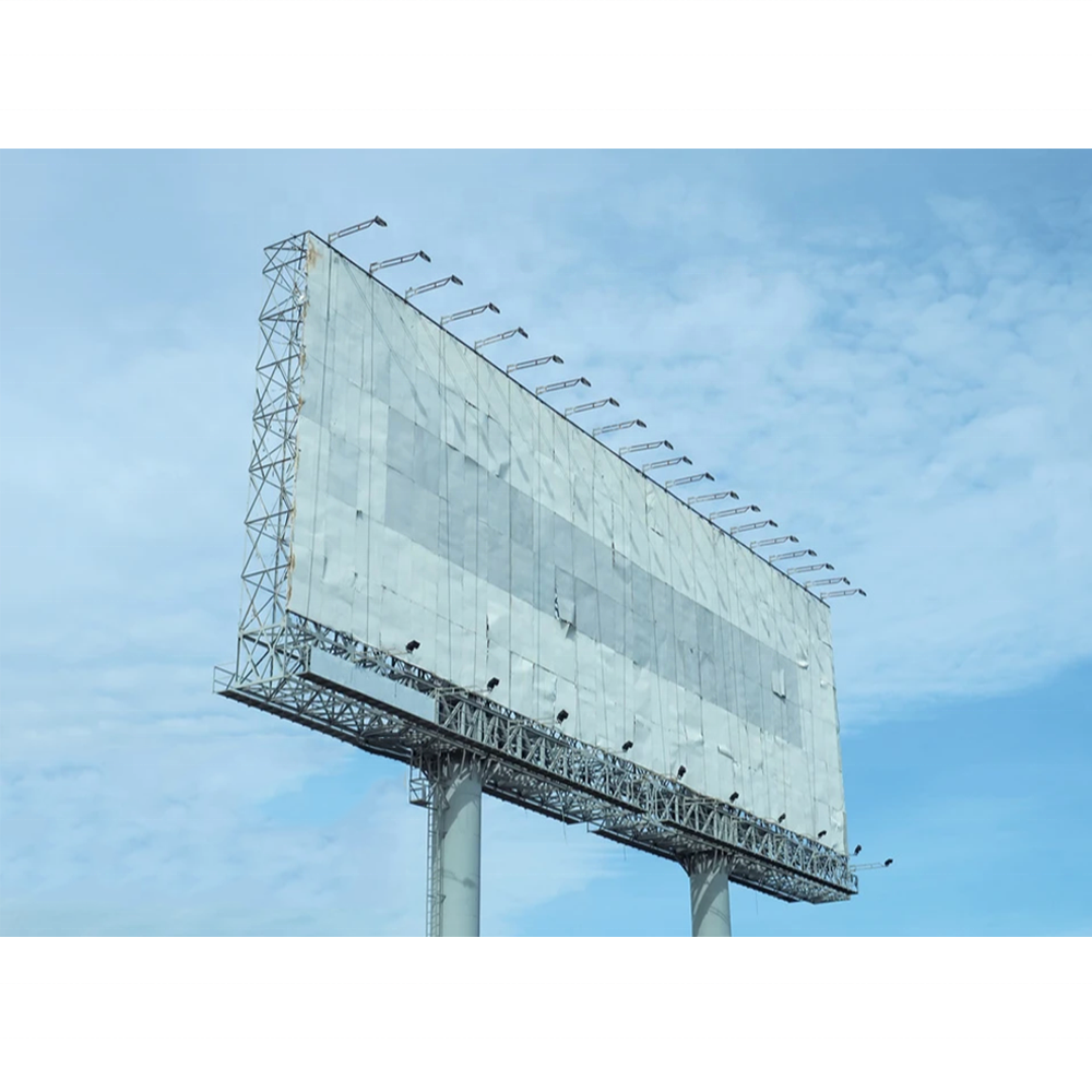 LF Space Frame Design Outdoor Steel Billboard Structure