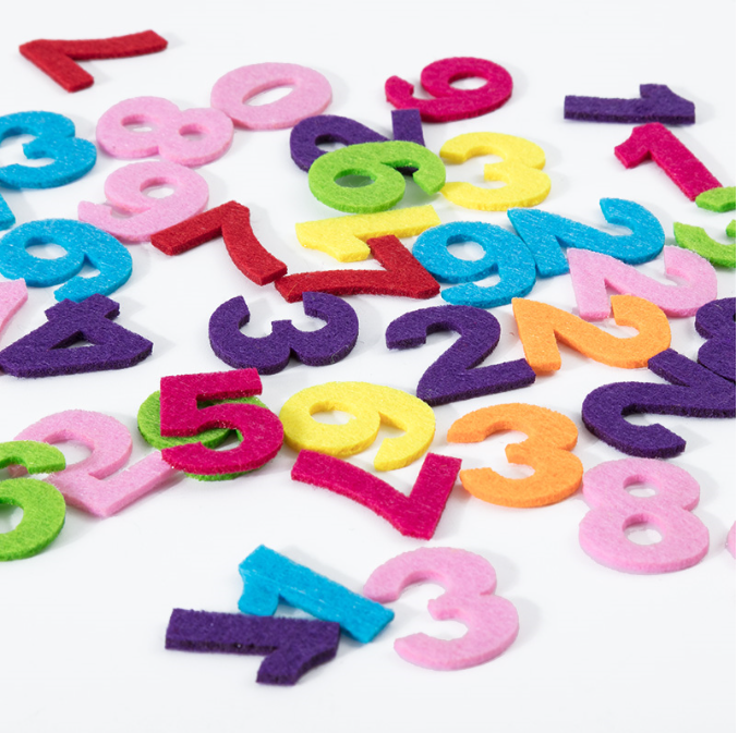 Felt Cloth Letter Felt Flannel Board Alphabet Letters Numbers Symbols for Wall Hanging Interactive Play Kit