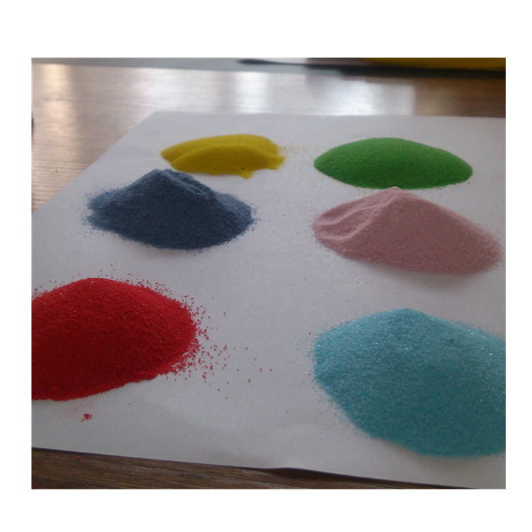 High Quality Children Color Sand for DIY Color Painting Art playing sand