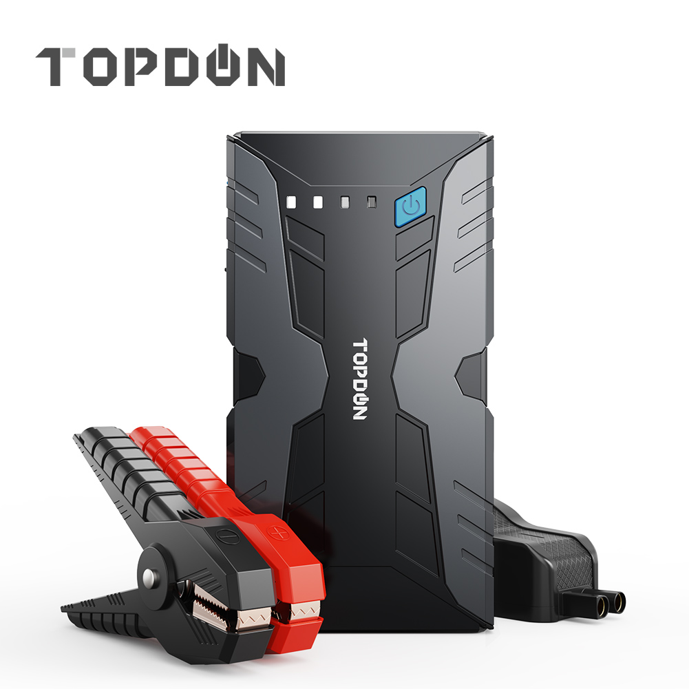 TOPDON VOLCANO1200 12V Lithiumion Battery Car Booster Starting Device Car Jump Starter Portable Emergency Charger
