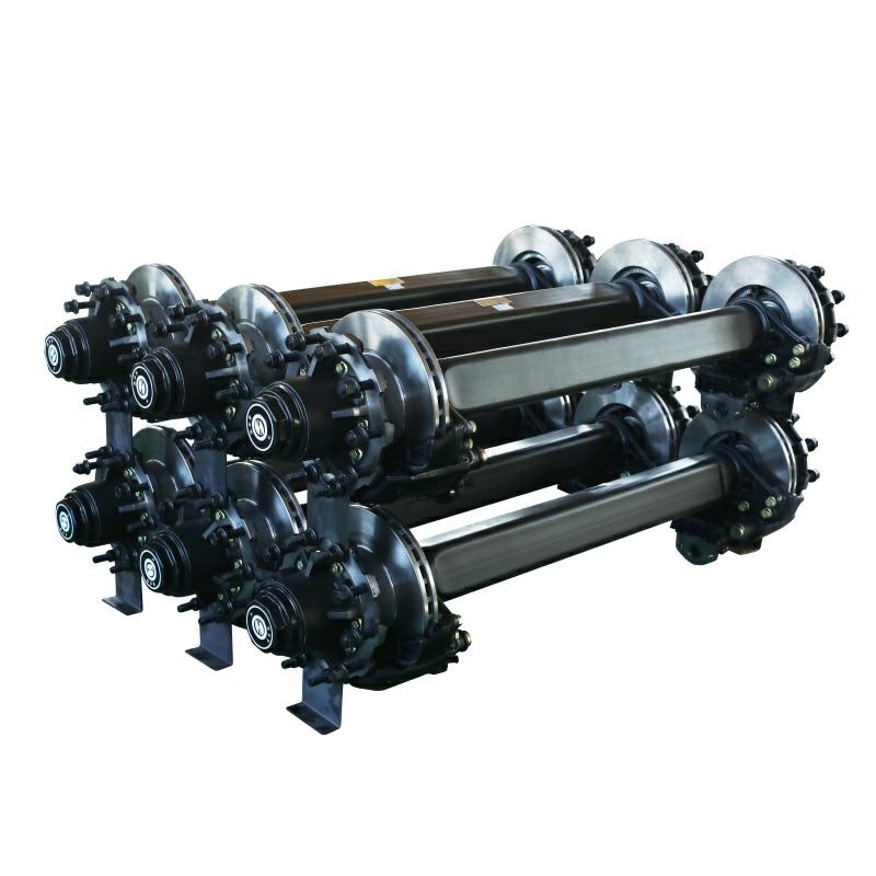 China Manufacturer American Type Bpw Bogie Suspersion Trailer Axle