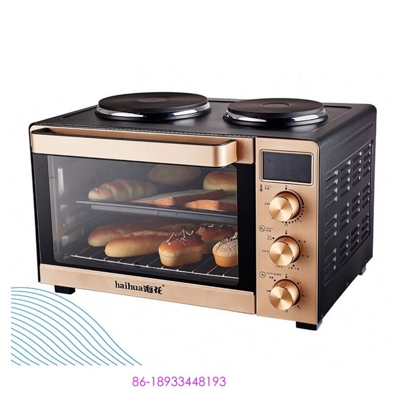 Pizza Ovens Bakery Factory Outlet Stainless Steel Home Baking Horizontal Otg Toaster Kebab Baking Cake Multifunction
