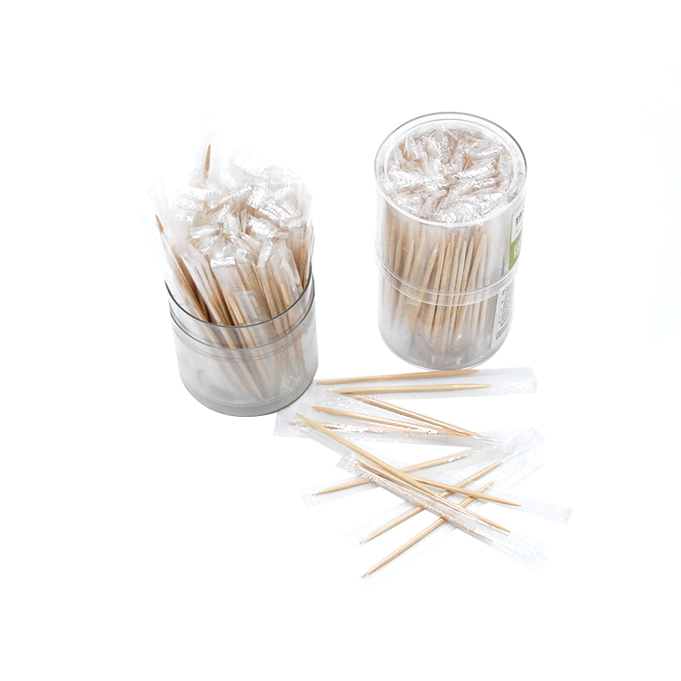Chinese Famous Brand New Products Individual Wrapper Wooden Toothpicks