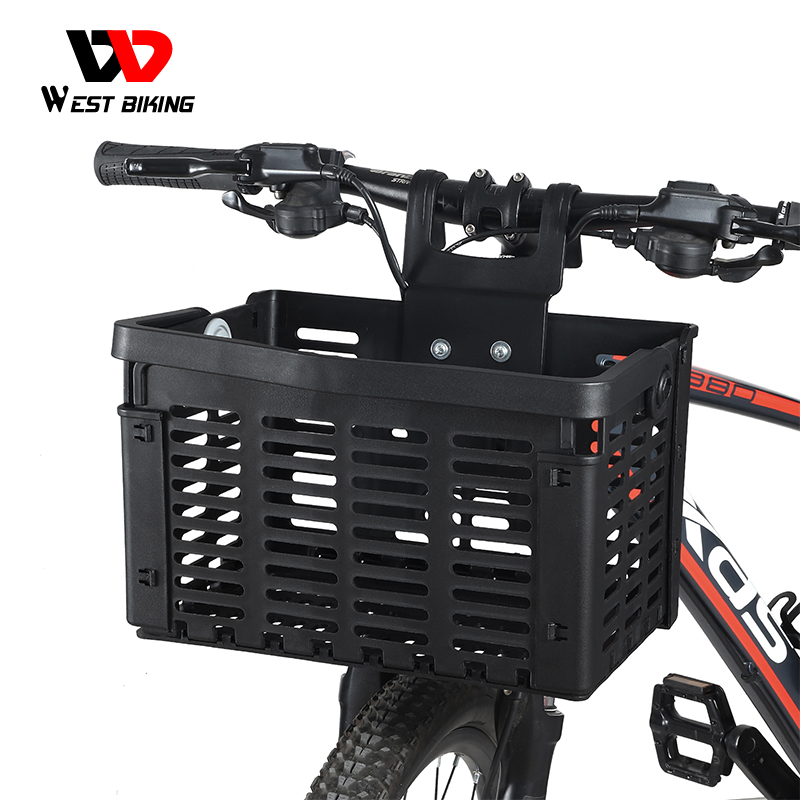 Новинка, багажник для велосипеда WEST BIKING, задний багажник для грузового велосипеда, инструменты для установки, пластиковый горный велосипед, вместительная полка, корзина