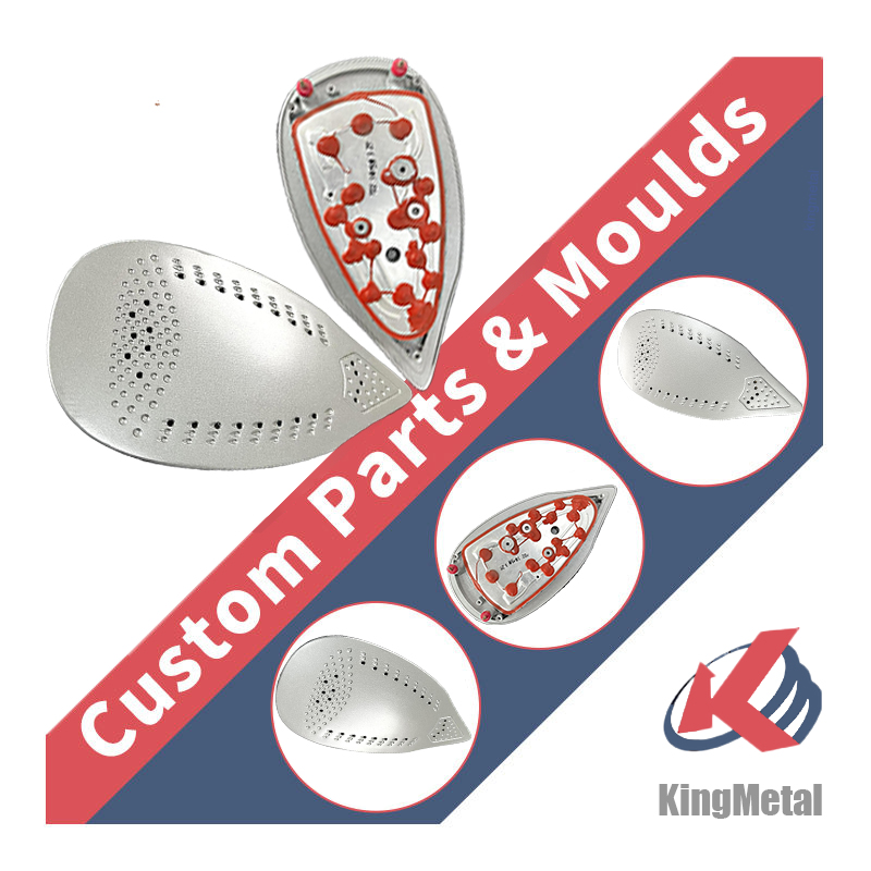 Custom Casting Garment Steamer Face Plate Cnc Machining Precision Hanging Ironing Clothing Steamer Parts Aluminium Accessories