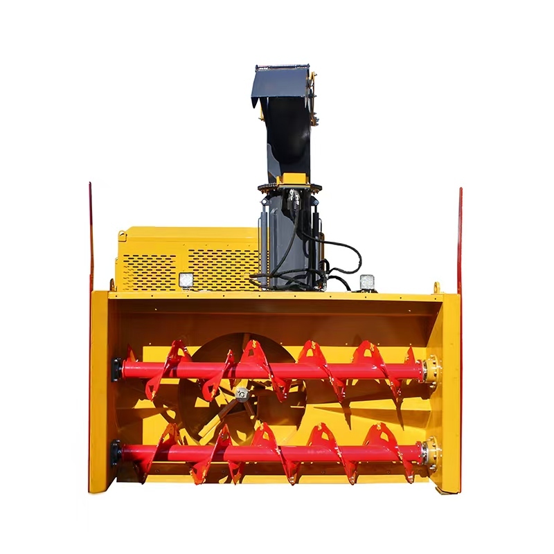 Chinese Professional Beautiful Appearance Low Noise Skid Steer Snow Blower