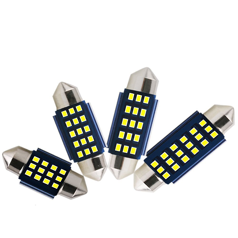 Гирлянда 31 мм 36 мм 39 мм 42 мм Светодиодная лампа C5W C10W супер яркая 4014 SMD Canbus без ошибок лампа для салона автомобиля лампа для автостайлинга