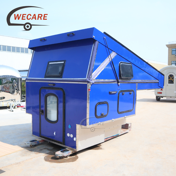 Wecare 320YPK New Design Camper Off Road Ute Slide In Caravan Pickup Truck Travel Trailer