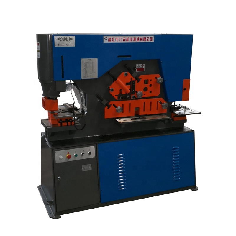 Punching And Shear Machine Electric Hydraulic Ironworker Hole Puncher On Promotion