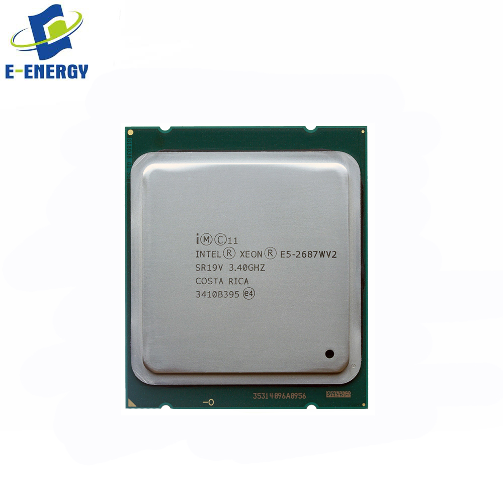 В наличии 100% оригинальный E5-2687WV2 8 ядро SR19V CM8063501287203 сервер процессор Intel Xeon