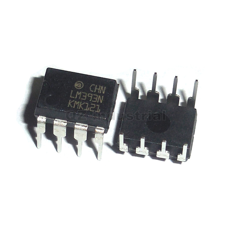 QZ LM393N original electronic components Low Power Dual Voltage Comparators DIP8 LM393 LM393N