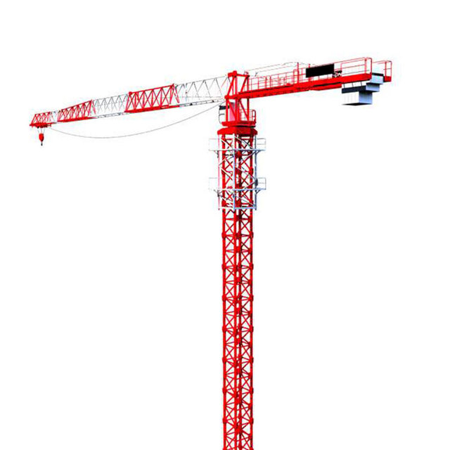 Строительный кран, башенный кран с плоской головкой qtp320 r7525, башенный кран малого и среднего размера