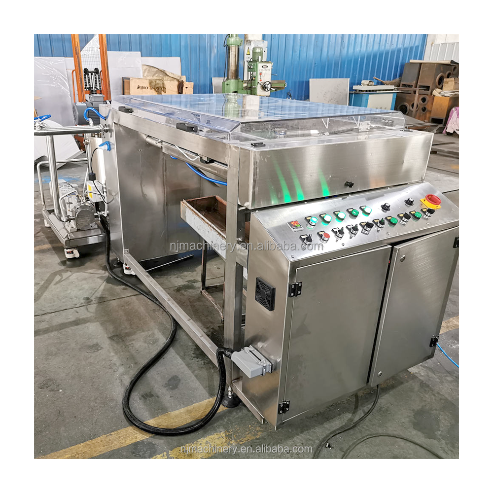 Hot sale automatic chocolate chip making machines rotary chocolate drop depositing line