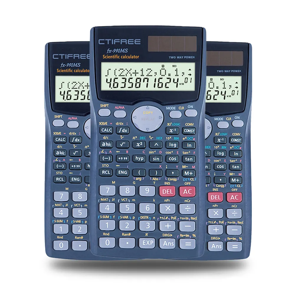 FX-991MS Scientific Calculator FX-100MS Engineerig Customized Student Calculate Cientifica Calculadora Calculator Scientific