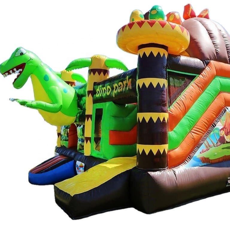 Горячий динозавр парк Jumpy House Bouncer надувной прыжок замок прыжок дом комбинированный коммерческий лунный поход для продажи