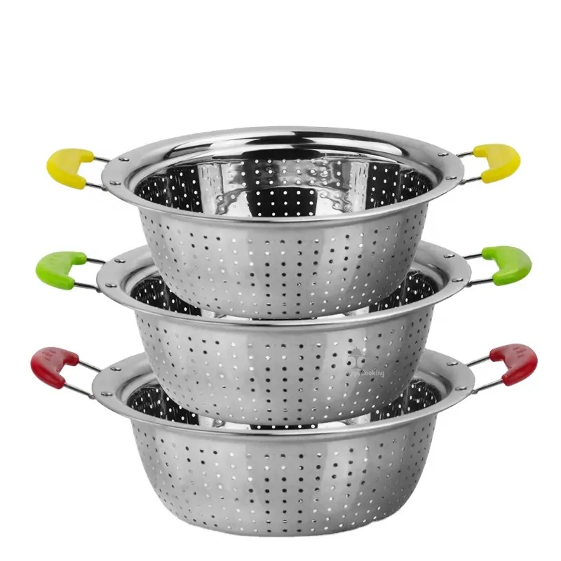 Stainless steel colander basket HC-00417