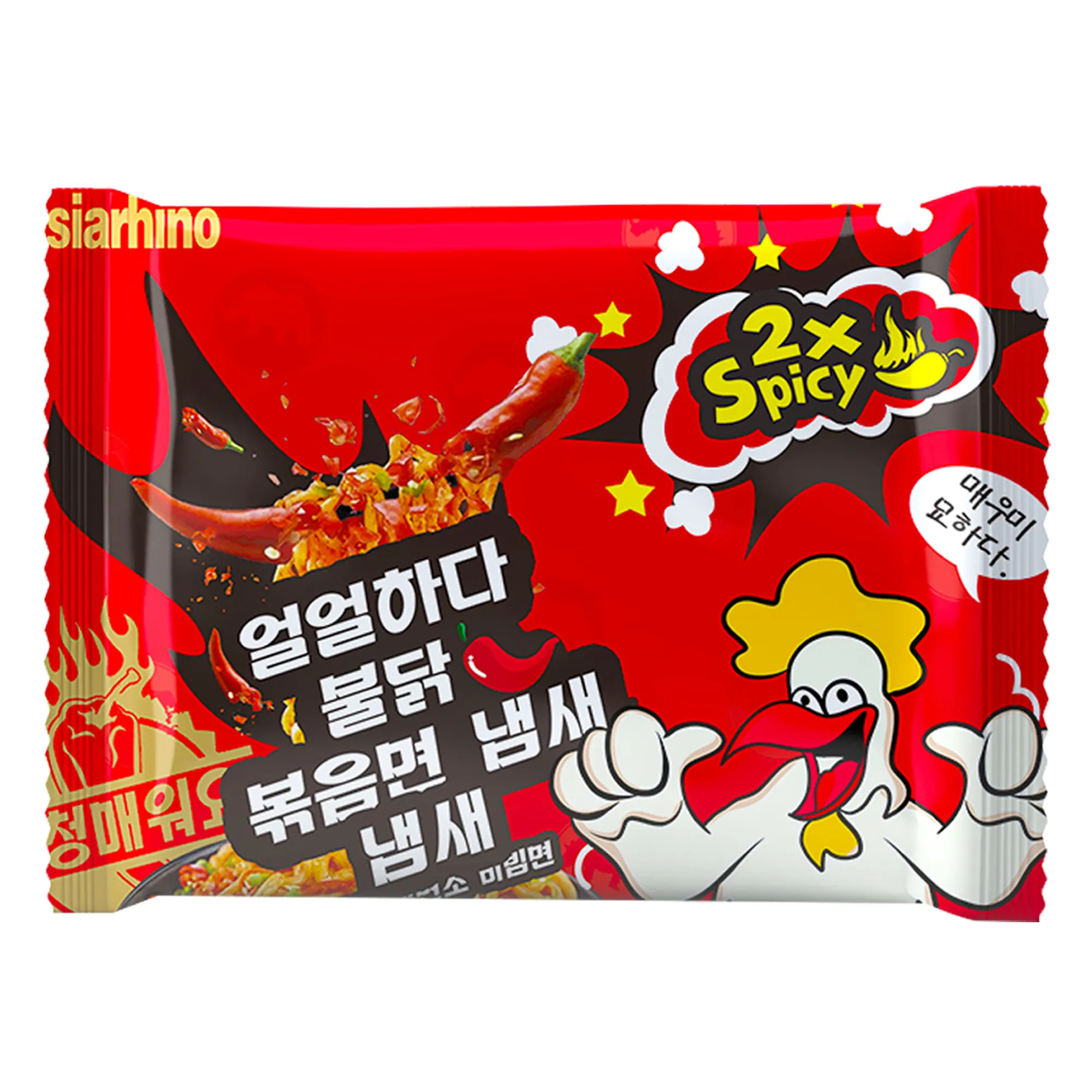 OEM Chicken Ramen Korean Style Hot Spicy Instant Noodles Korean Noodles Korean Buldak Ramen