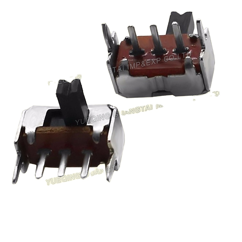 Безопасности 1p2t 2way pcb слайд-переключатель с 3 pin