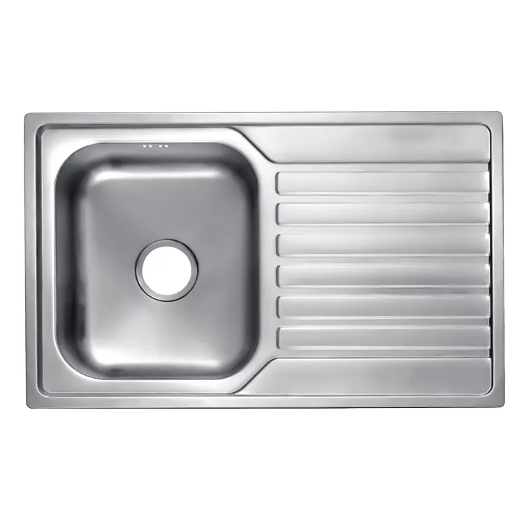 Home Kitchen Appliance New Design Single Bowl Grade 304 Stainless Steel Sink