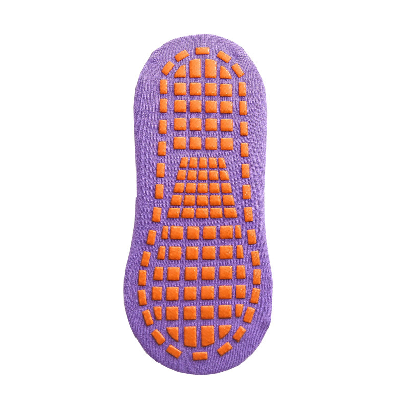 Manufacturers Wholesale Popular European And American Cotton Point Glue Anti-Slip Ankle Yoga Socks