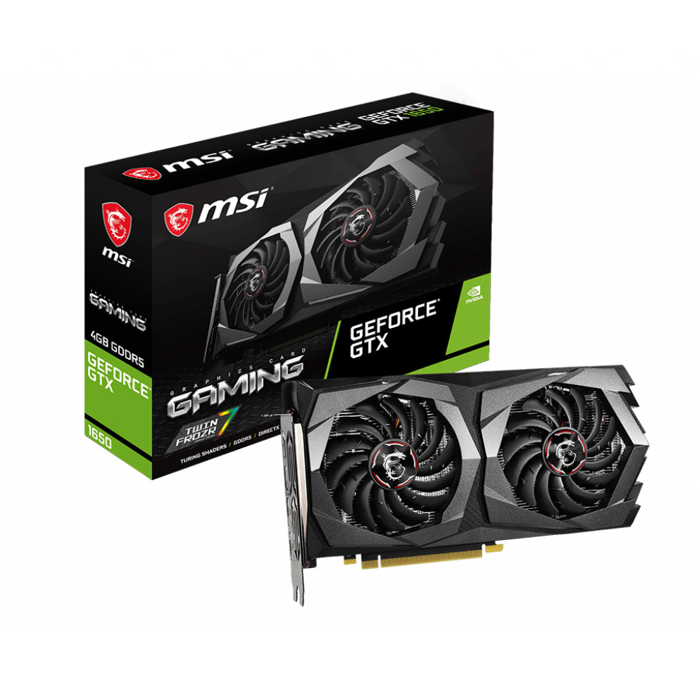 Самая дешевая графическая карта GeForce GTX 1650 GAMING 4G