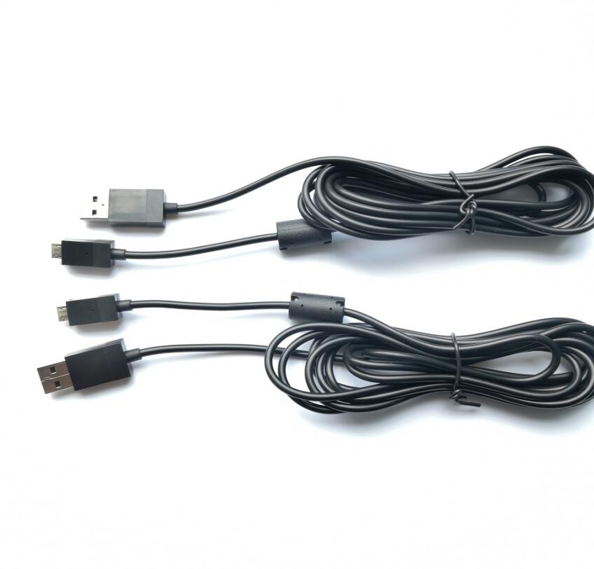 Кабель для зарядки геймпада xboxone, PS4, XBOX ONE, тонкий контроллер, Micro USB, зарядный кабель со светодиодной подсветкой, 2,75 м
