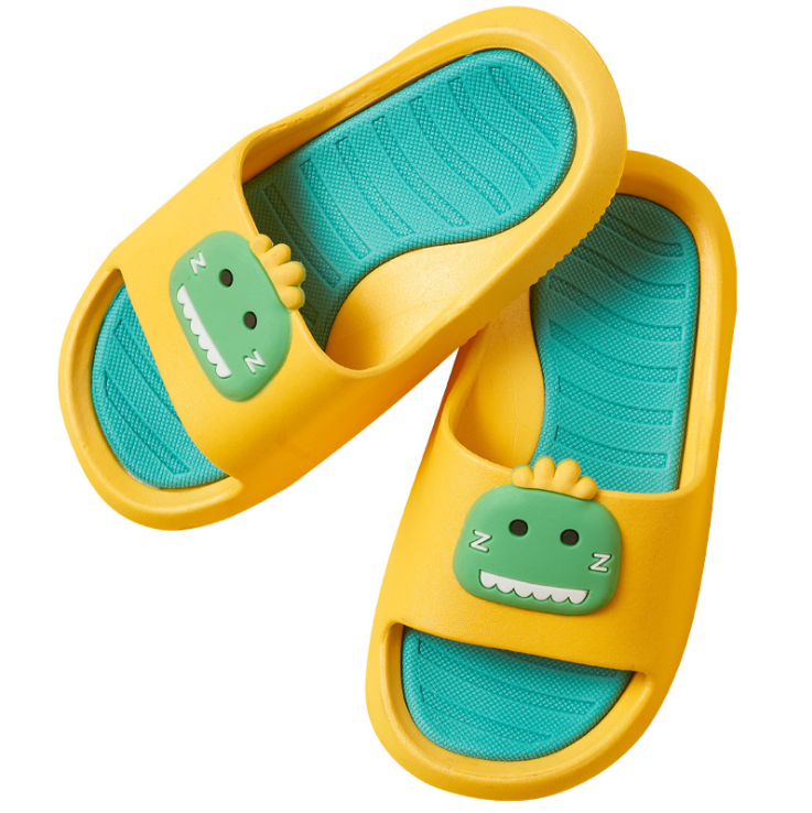 Cute cartoon indoor slippers for kids non slip bathroom slippers most popular children's slippers