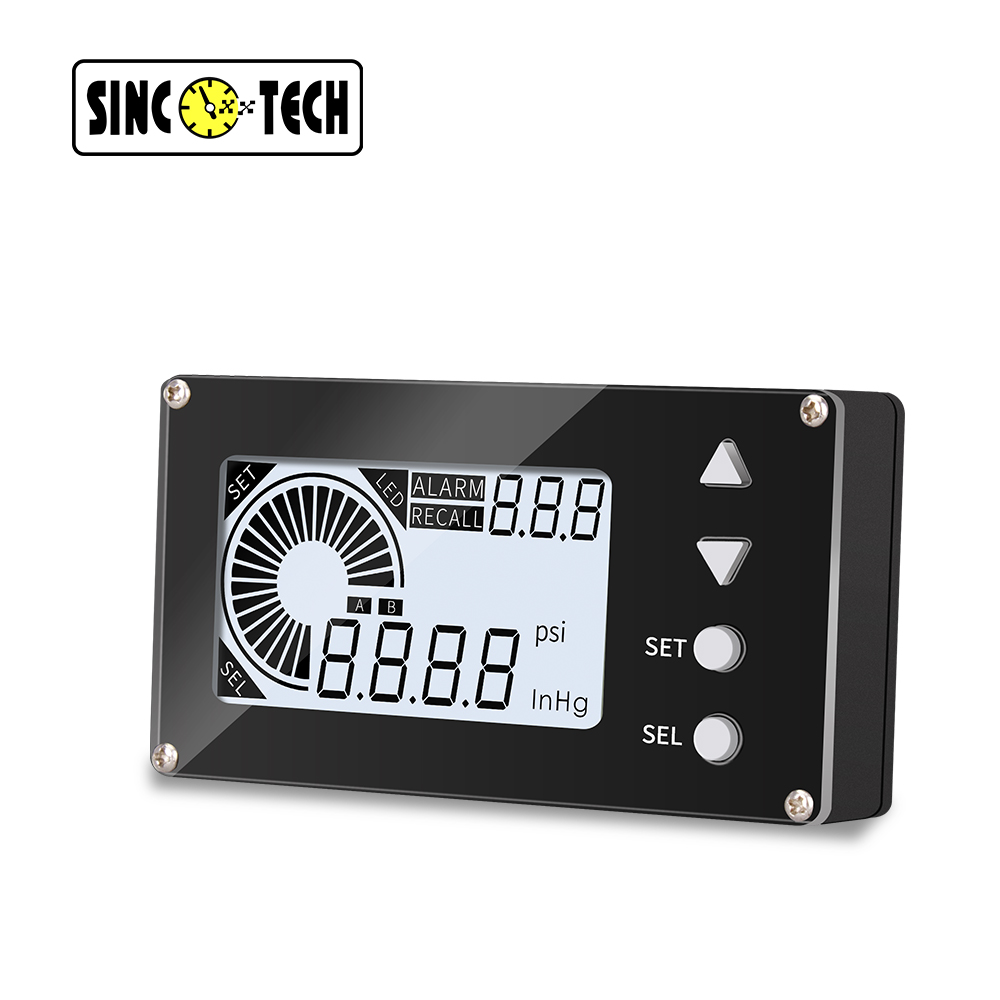 SincoTech 12v Универсальный электронный контроллер клапана EVC контроллер Boost для двигателя с турбонаддувом Psi Ingh (701)
