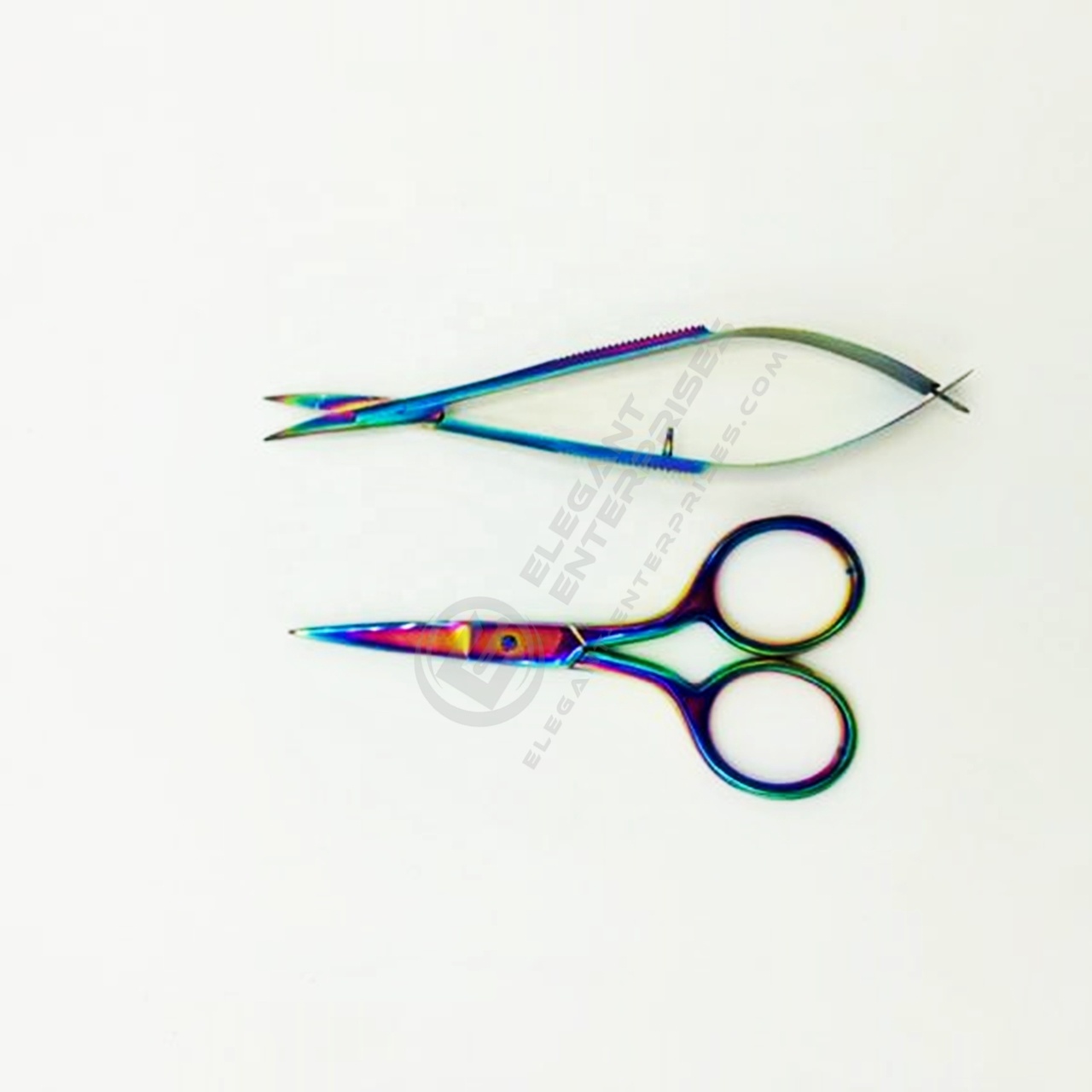 2023 Private label Eyebrow Tweezers Solid Spring Scissors Set Professional Beauty Makeup Tool Stainless Steel