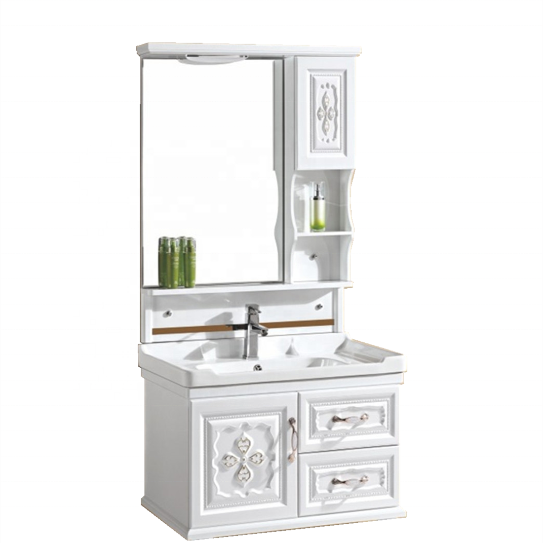 waterproof embossing pvc sheet kitchen cabinet pvc countertop sink