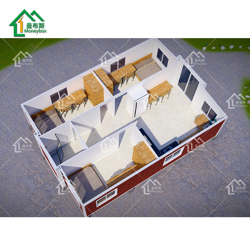 Лидер продаж 2020 года, сборный дом-контейнер, 3 спальни, планы пола домов