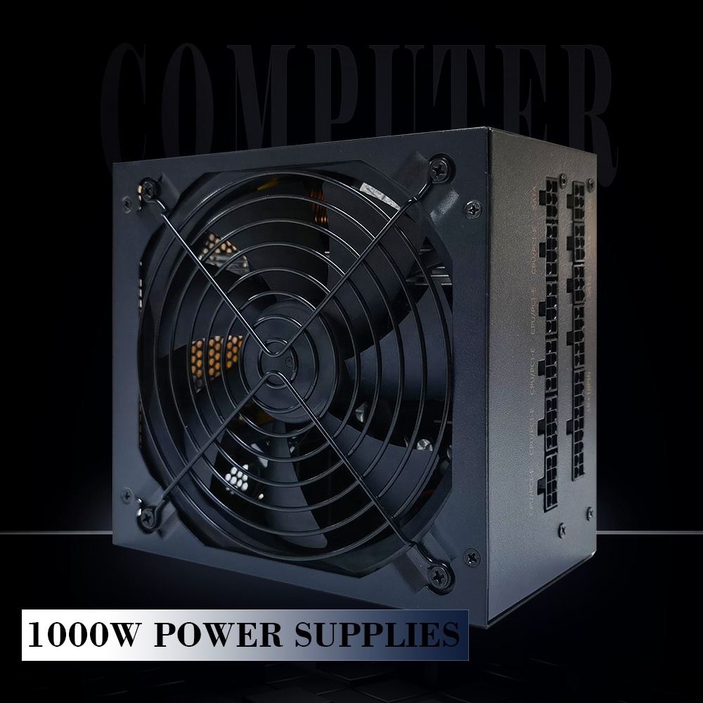 Оптовая продажа блок питания ATX 1000W блок питания 80plus настройка рабочего стола компьютерный блок питания 1000 Вт для компьютерных игр
