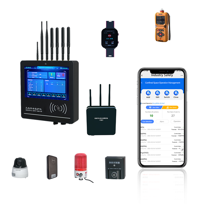 Security equipment Standard Version of Remote Confined Space Monitoring System for Confined Space Work