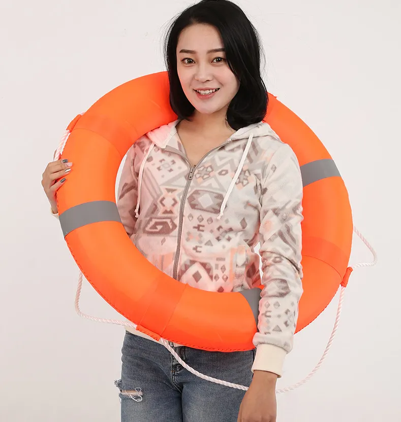 Top Quality Foam Life Buoy Rings CCS MED Approved Swimming Pool Life Buoy for Sale
