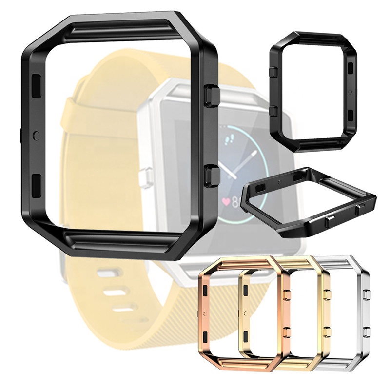 Корпус Корпуса для Fitbit Blaze, сменный корпус из нержавеющей стали, аксессуары для смарт-часов с трекером активности