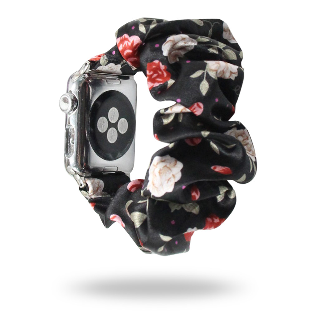 Оптовая продажа, Шелковый атласный ремешок desingers для смарт-часов apple watch band для серии 1 2 3 4 5 6