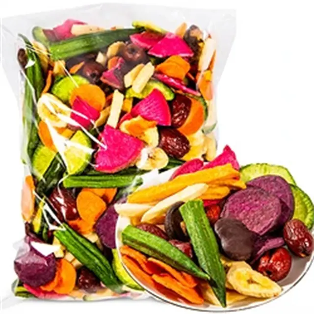 Cheap price wholesale healthy mixed dried fruit and vegetables chips