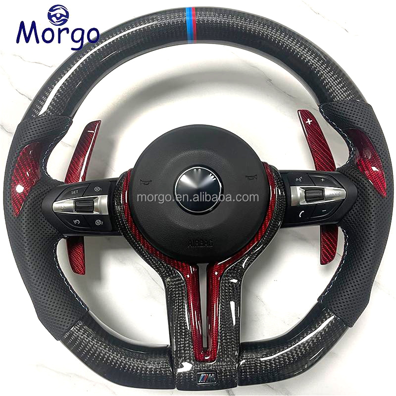 High quality steering wheel Fit all F series F10 F12 F20 F22 F30 F32 carbon fiber steering wheel for BMW steering wheel