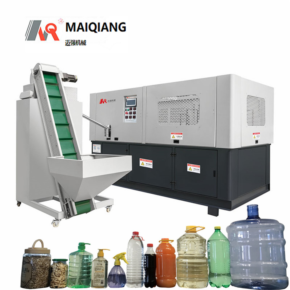 Automatic Water Cook Cooking Oil Juice Wine Beer Alcohol Plastic Pet Bottle Jar Can Make Making Blowing Blow Molding Machine