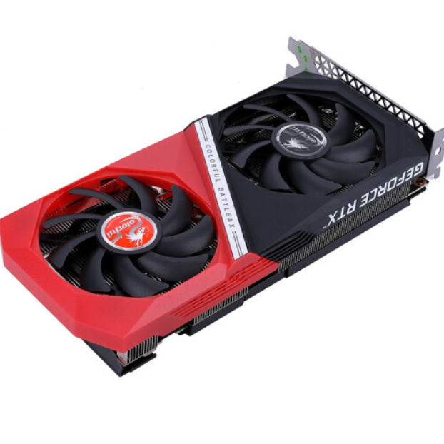 Цветной яркий Tomahawk GeForce RTX 3050 DUO 8g (двойной вентилятор HDMI + 3 * DP)