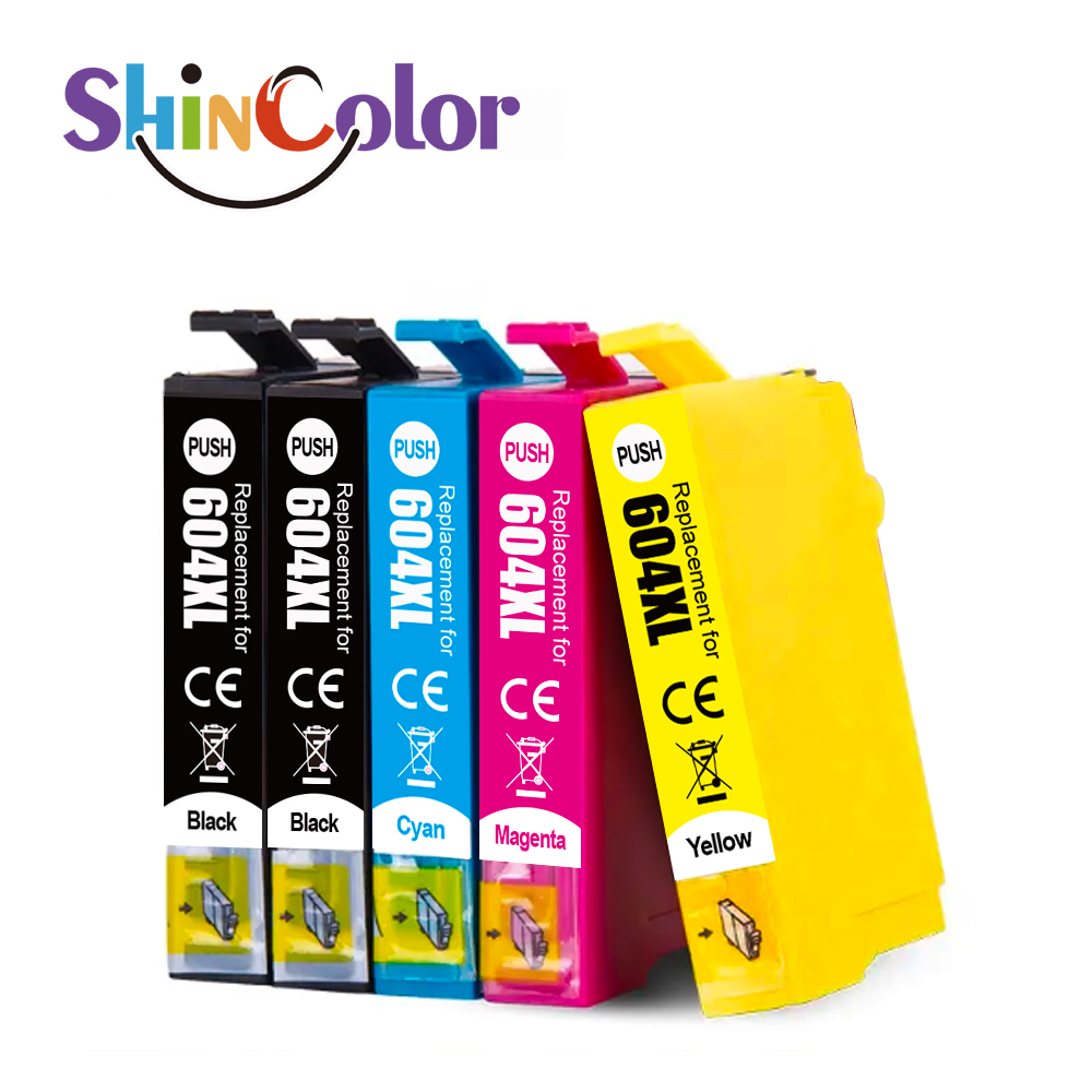 ShinColor T604Xl 604xl T604xl T604Xl Cartouche Премиум цвет струйный картридж для Epson Xp-2200 Xp-2205 Wf-2910dwf Wf-2930dwf
